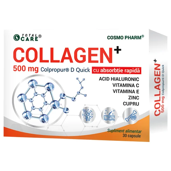 Collagen 500mg, 30 capsule, Cosmopharm