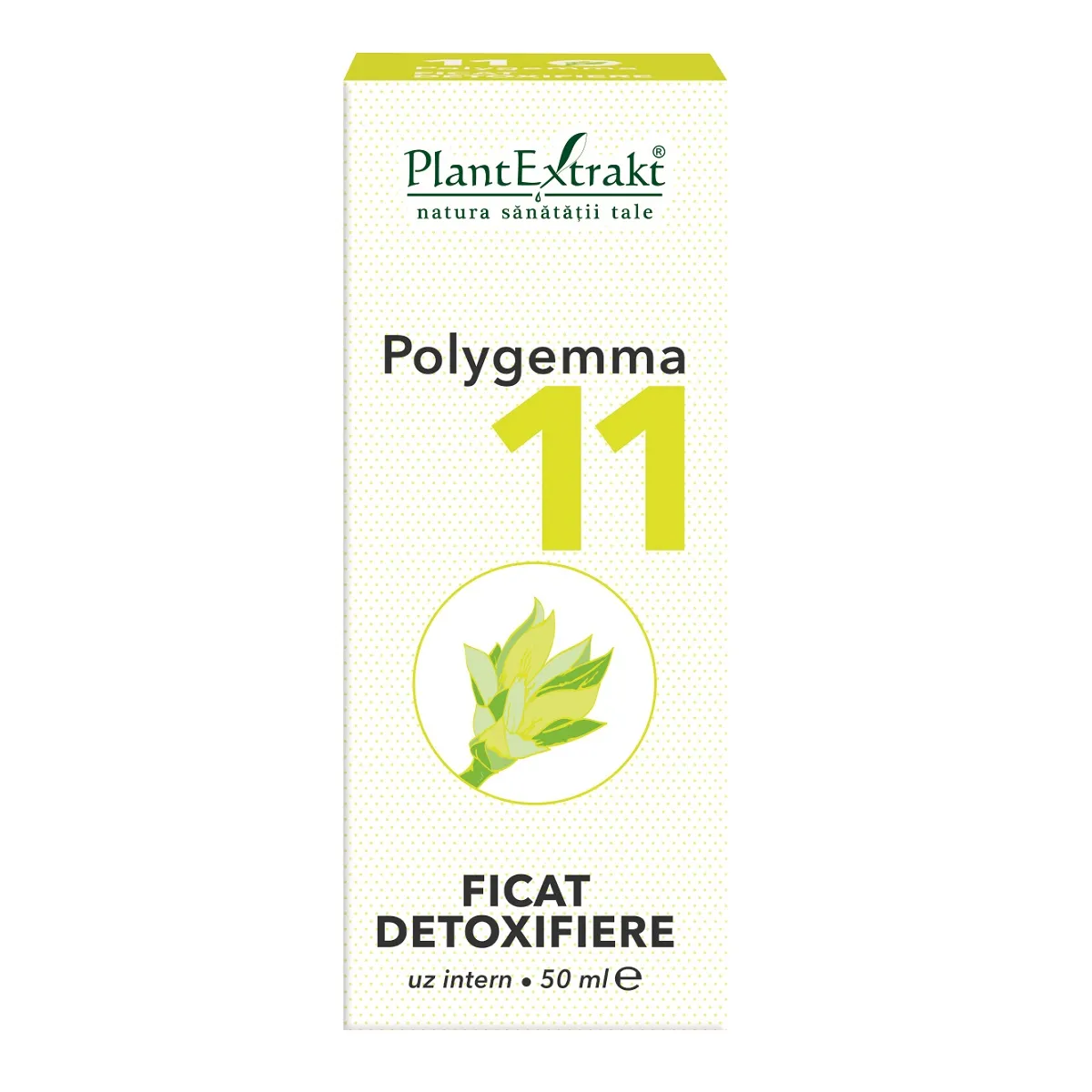 Polygemma 11 ficat detoxifiere, 50ml, Plantextrakt