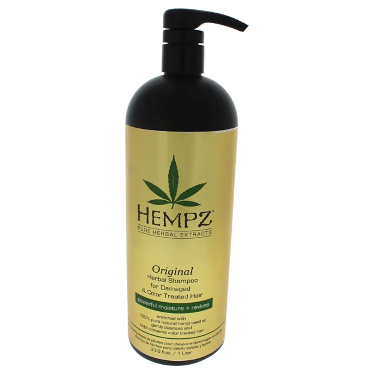 Sampon pentru par deteriorat Original, 1l, Hempz