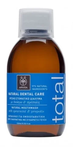 Apivita Apa de gura cu menta si propolis, 250ml