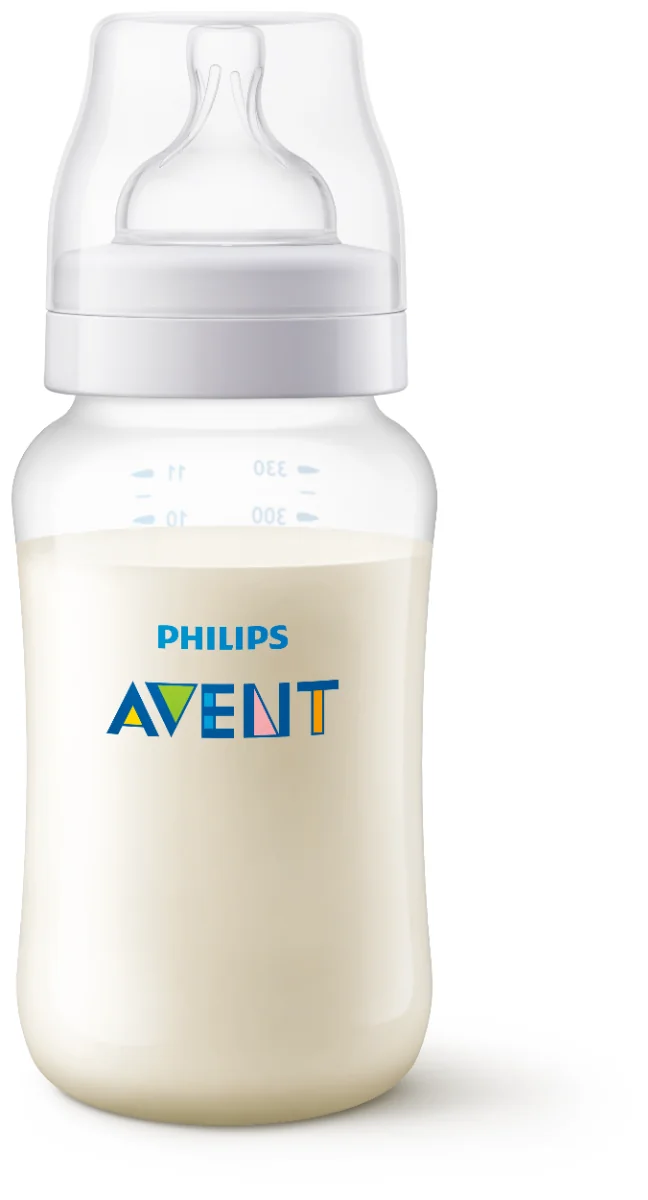 Biberon anti-colici pentru +3 luni SCY106/01, 330ml, Philips Avent