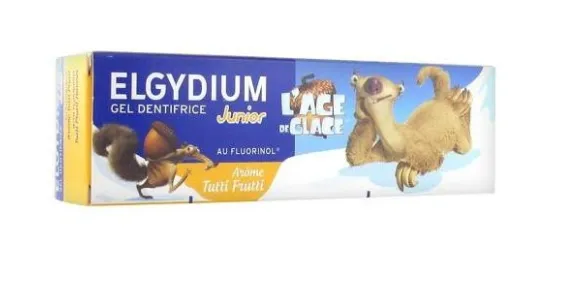 Pasta de dinti pentru copii Tutti Frutti, 50ml, Elgydium