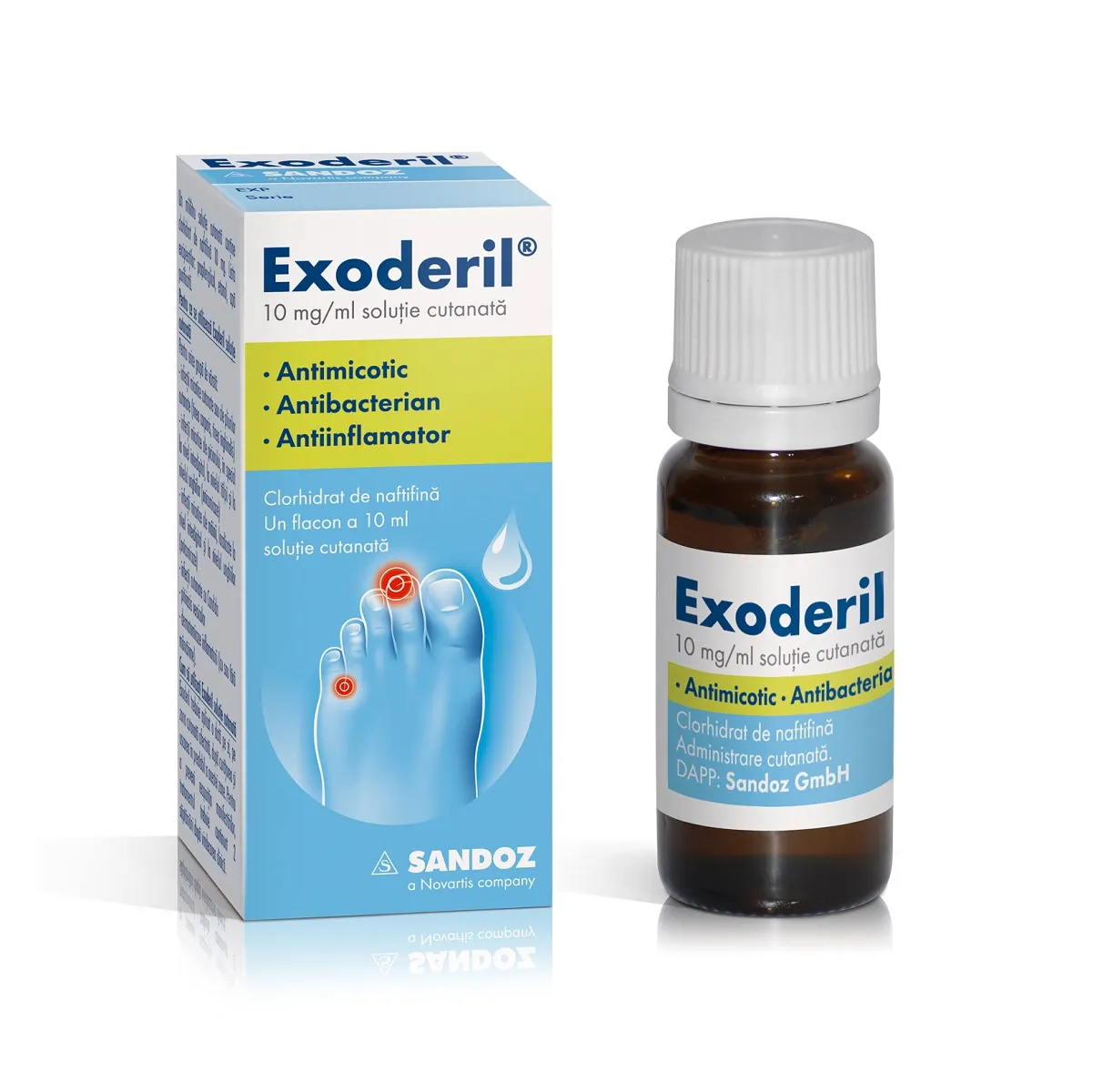 EXI-NAILNER Lac de unghii 2 in 1 solutie | Farmacia Ardealul