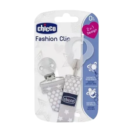 Lantisor fashion pentru suzeta Unisex 0 luni+, 1 bucata, Chicco