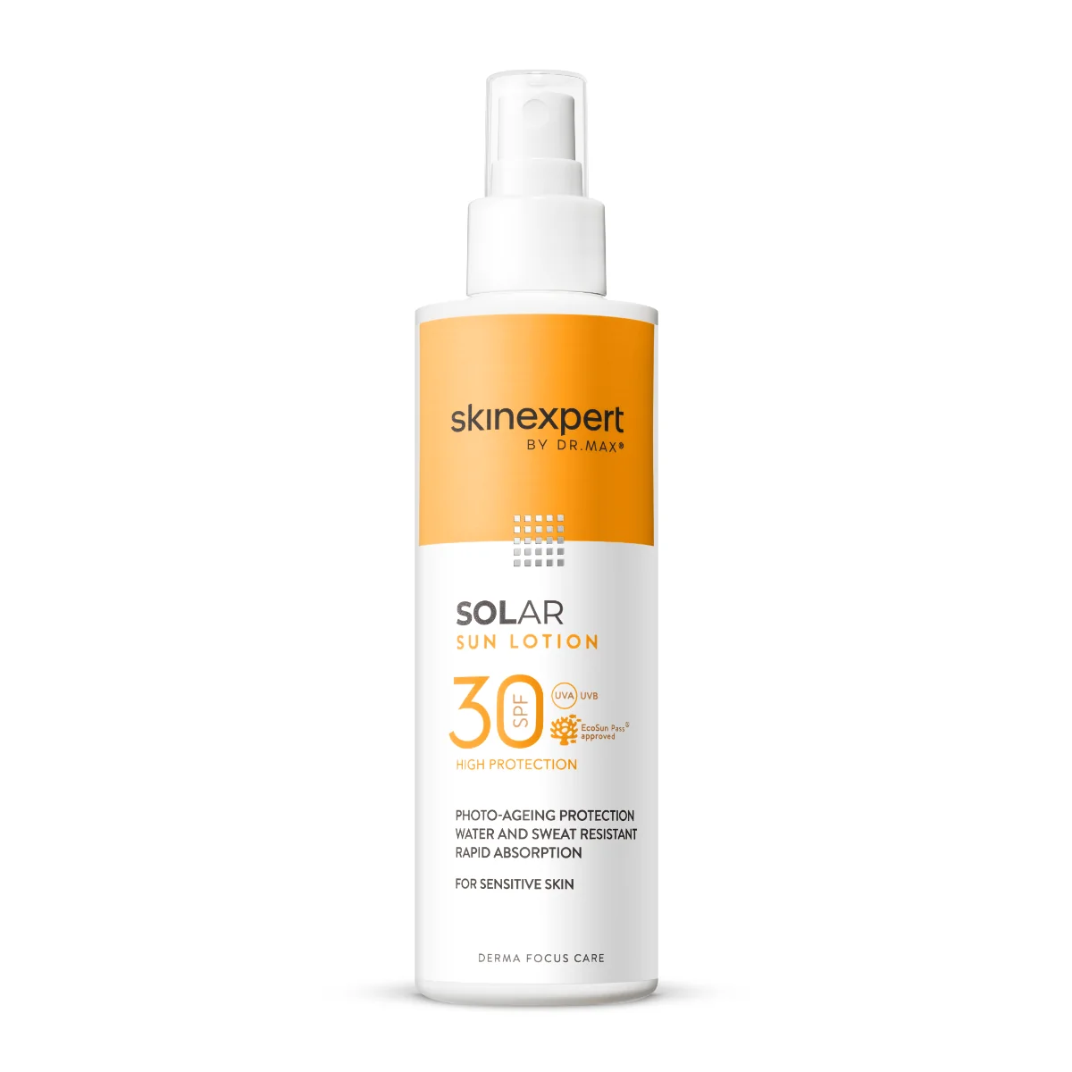 Skinexpert by Dr. Max® Solar Lotiune spray cu protectie solara pentru adulti SPF30, 200ml