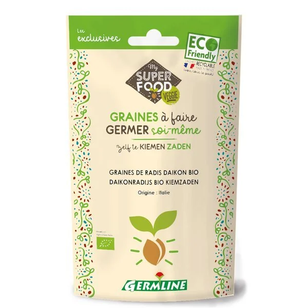Ridiche alba seminte pentru germinat, 100g, Germline
