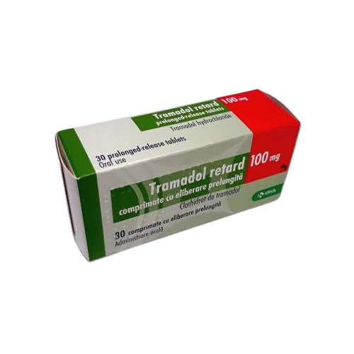 Tramadol Retard,100 mg, 30 comprimate cu eliberare prelungita, KRKA