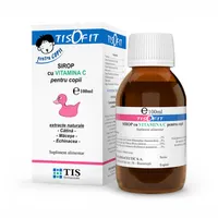 Sirop cu Vitamina C pentru copii Tisofit, 100ml, Tis Farmaceutic