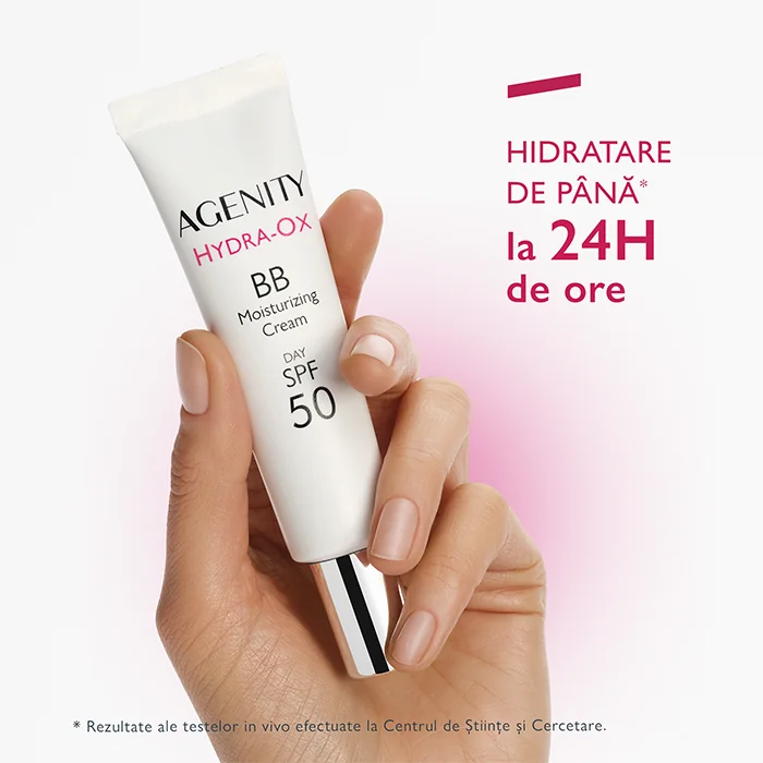 Crema BB Hydra-Ox SPF50 Medium Beige 20, 30ml, Agenity 