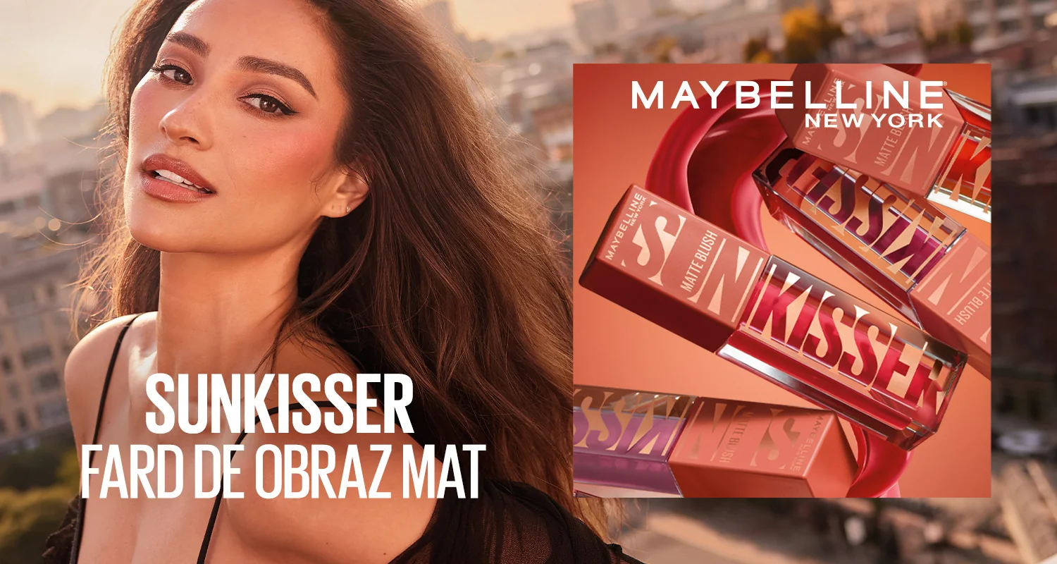 Maybelline Sunkisser, fard de obraz mat cu efect bronzat natural. Maybelline Sunkisser, fard de obraz mat cu efect bronzat natural.