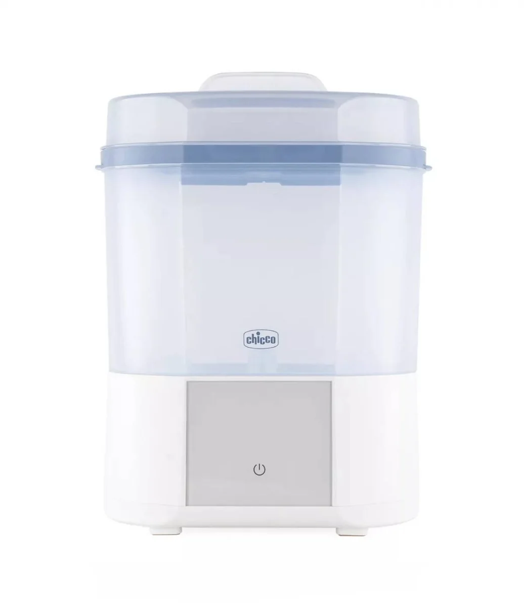 Sterilizator electric digital cu uscator pentru biberoane si accesorii mici 0 luni+, 1 bucata, Chicco