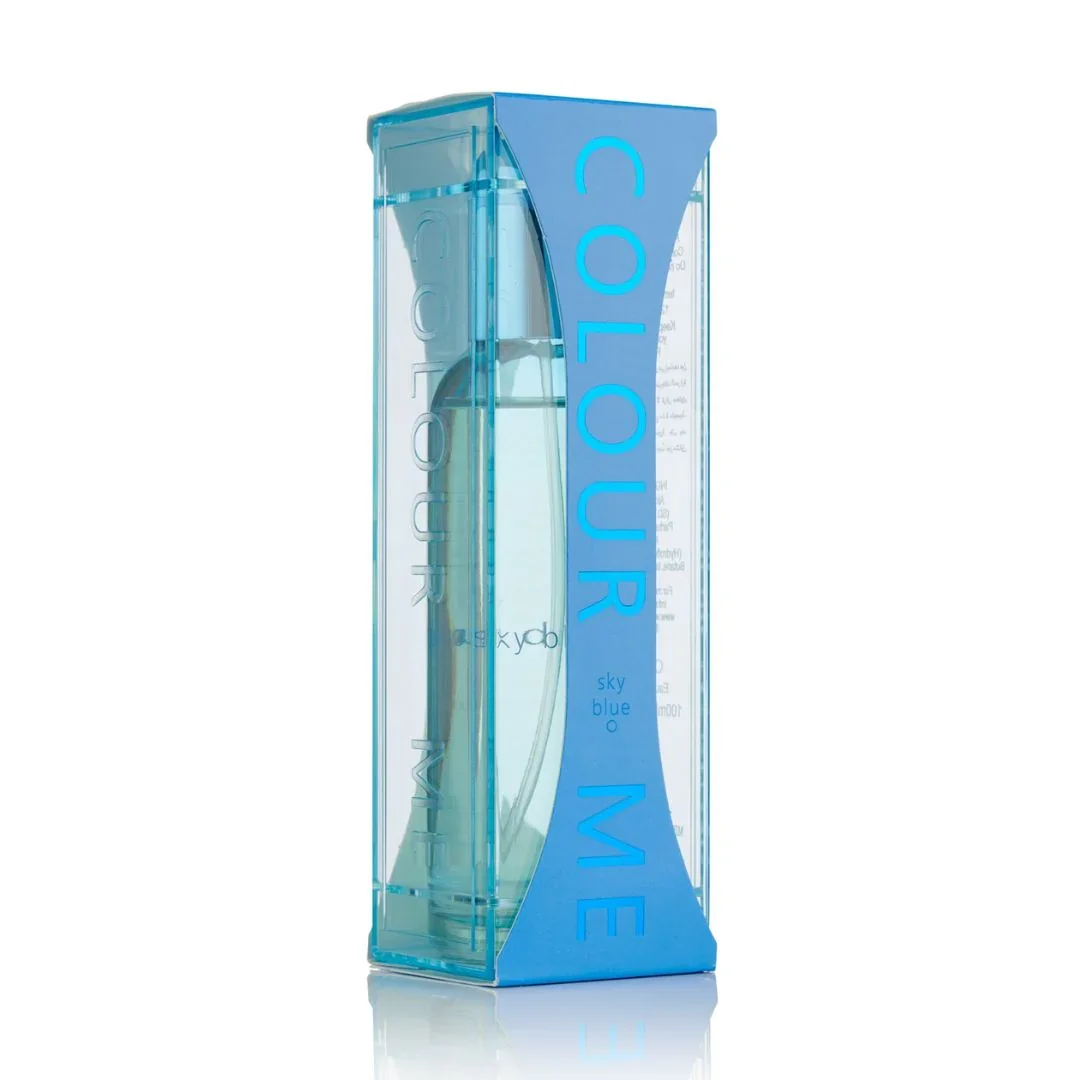 Apa de parfum de dama Sky Blue Colour Me, 100ml, Milton-Lloyd Fragrances