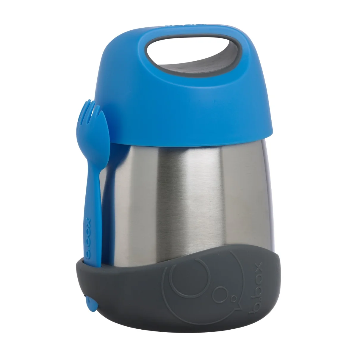 Termos pentru mancare pentru +6 luni Albastru/Gri, 335ml, Bbox