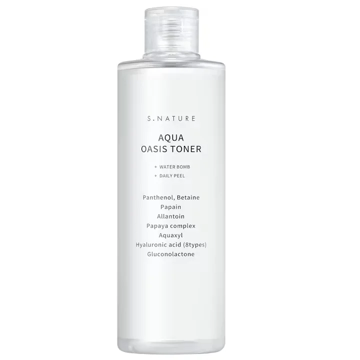 Toner hidratant de fata Aqua Oasis, 300ml, S.Nature