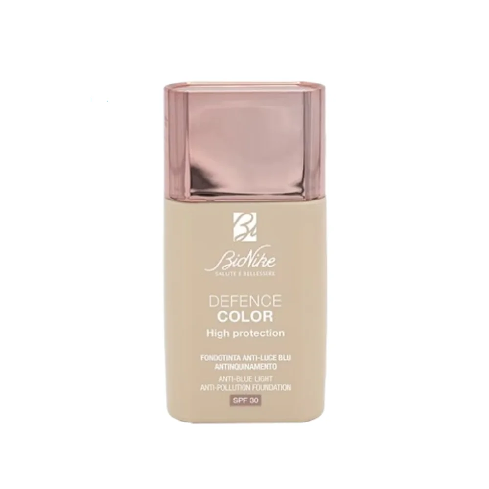 Fond de ten SPF 30 anti-lumina albastra si poluare 305 Miel Defence Color High Protection, 30ml, Bionike