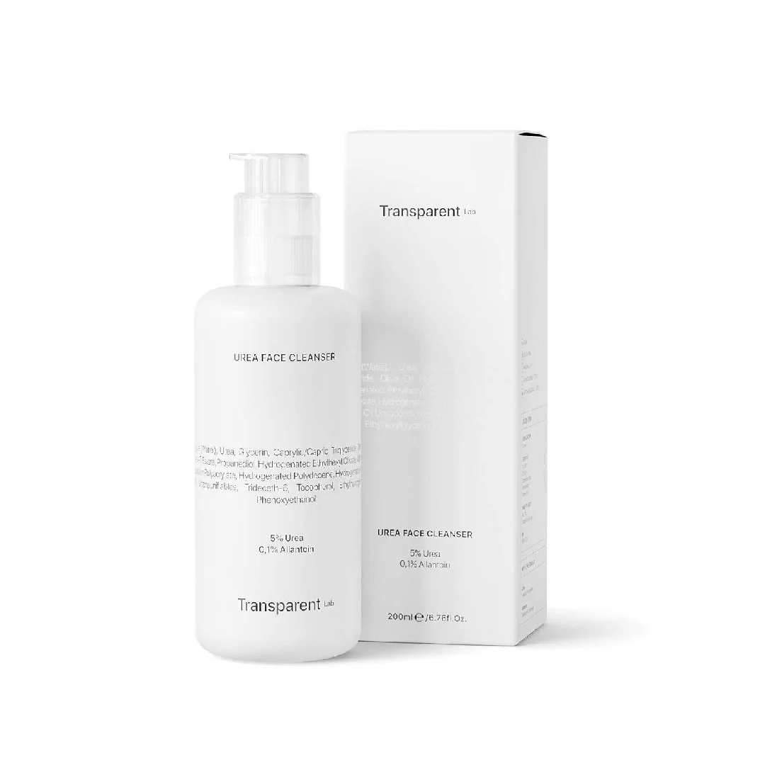 Gel de curatare faciala cu 5% uree, 200ml, Transparent Lab