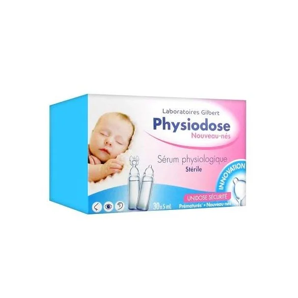 Physiodose ser fiziologic, 30 monodoze x 5ml, Gilbert