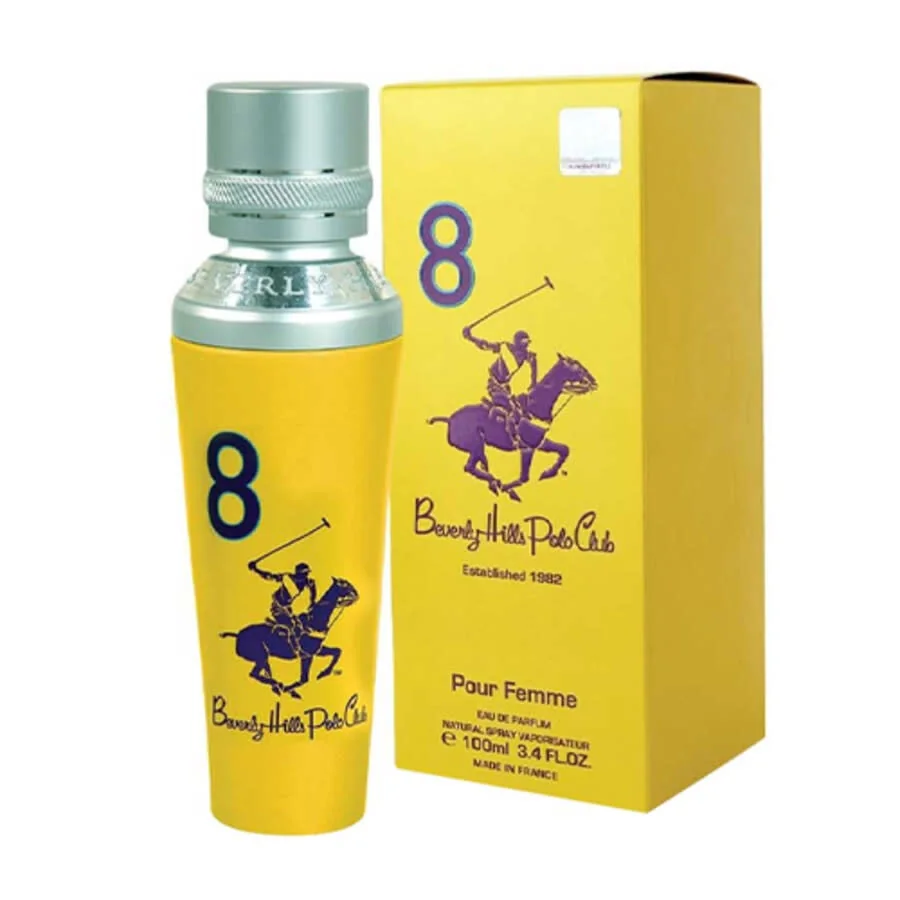 Apa de parfum pentru femei Polo Club No.8, 100ml, Beverly Hills