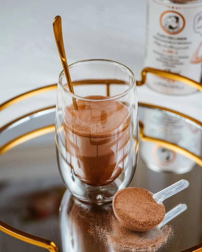 Bautura cu colagen de utlima generatie - cacao alcalina si portocale Flexi Collagen Secretele Ramonei, 400g, Laboratoarele Remedia