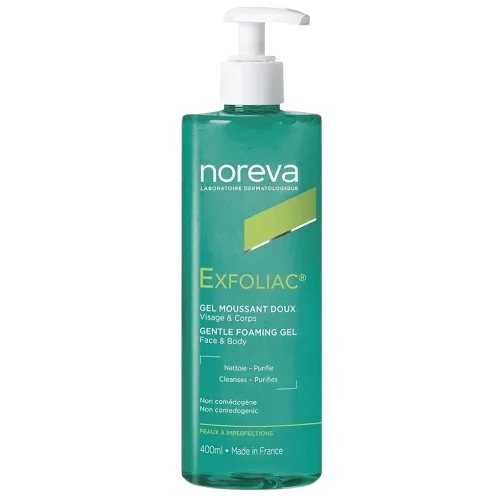 Gel spumant Exfoliac, 400ml, Noreva