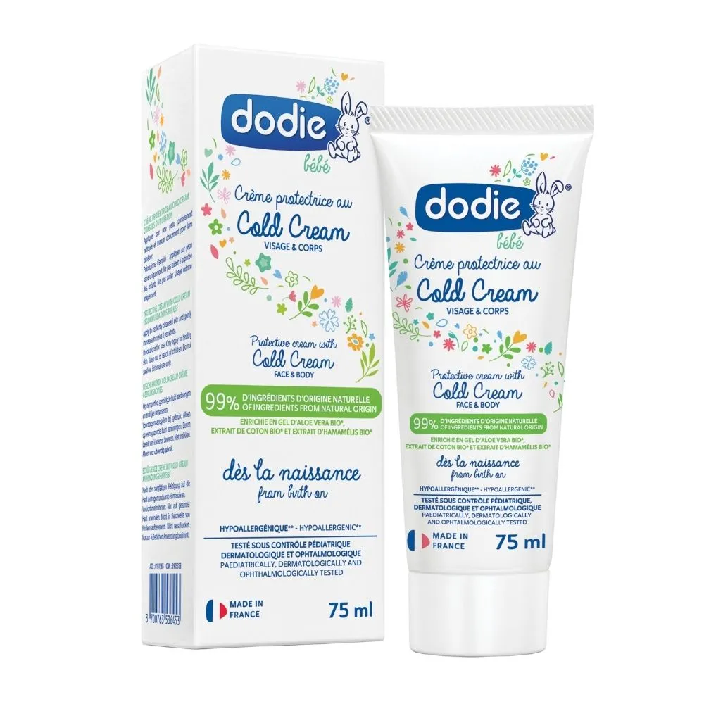 Crema protectie pentru fata si corp Cold Cream, 75ml, Dodie