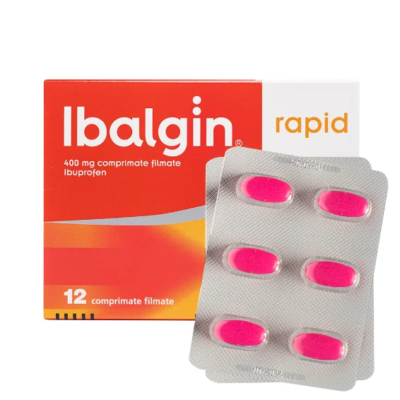 Ibalgin Rapid 400mg, 12 comprimate, Sanofi