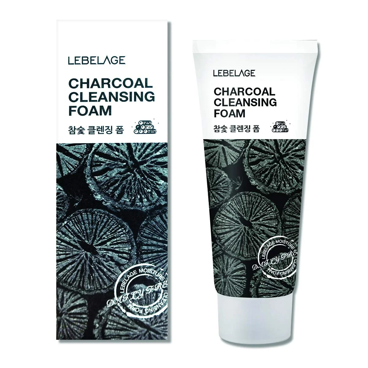 Spuma de curatare cu Carbune, 100ml, Lebelage 