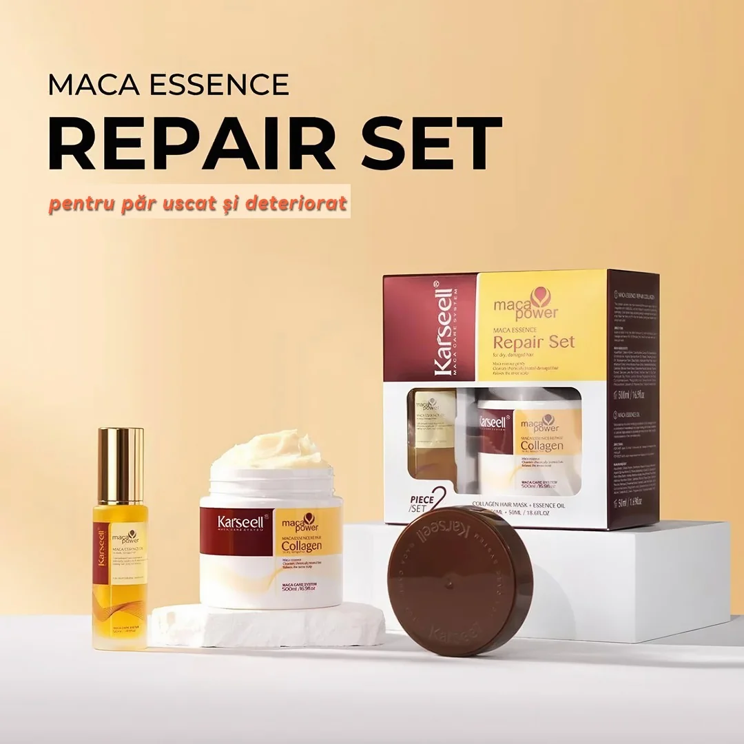 Set pentru hidratare si reparare intensiva a parului, 1 bucata, Karseell