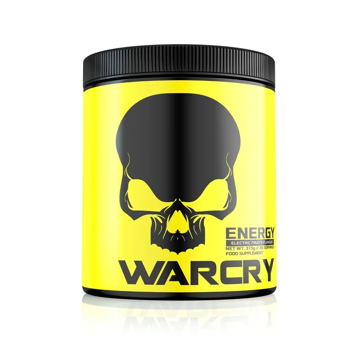 Pre-Workout cu aroma Energy Electric Fruits Warcry, 315g, Genius Nutrition