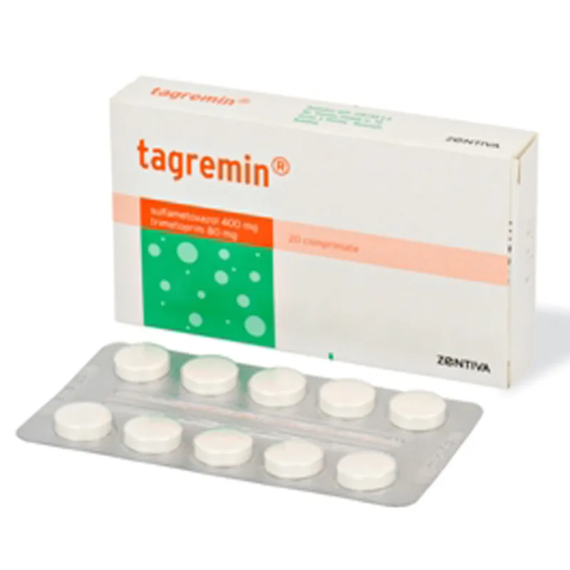 Tagremin 400 mg/80 mg, 20 comprimate, Zentiva