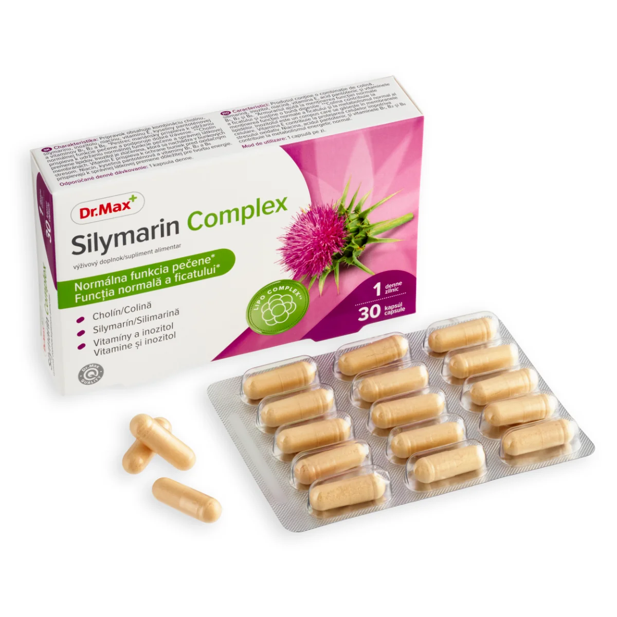 Dr. Max Silymarin Complex, 30 capsule