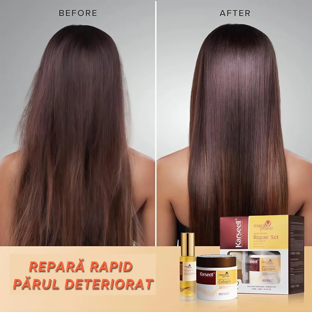 Set pentru hidratare si reparare intensiva a parului, 1 bucata, Karseell