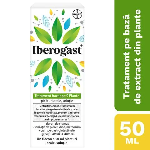 Iberogast picaturi orale, 50ml, Bayer