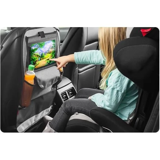 Organizator auto multimedia pentru scaunul din spate 86051, 1 bucata, Reer