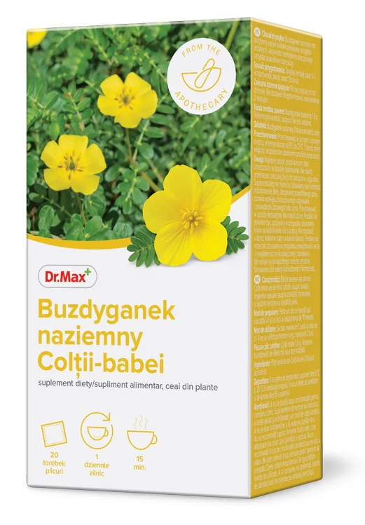 Dr. Max Ceai Coltii-babei, 20 plicuri