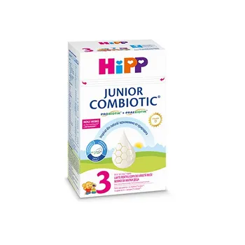 Lapte praf de crestere Junior Combiotic 3, 500g, HiPP 