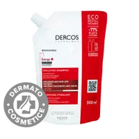 Sampon EcoPack Energy+ Dercos, 500ml, Vichy