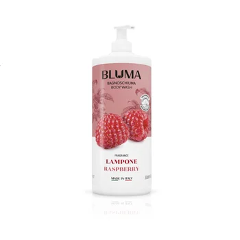 Gel de dus cu parfum de zmeura Bluma Lampone, 1000ml, Bluma