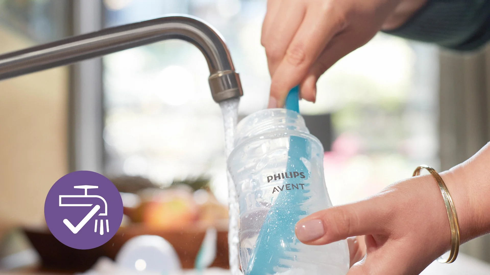 Biberon pentru +6 luni Natural Response SCY906/01, 330ml, Philips Avent