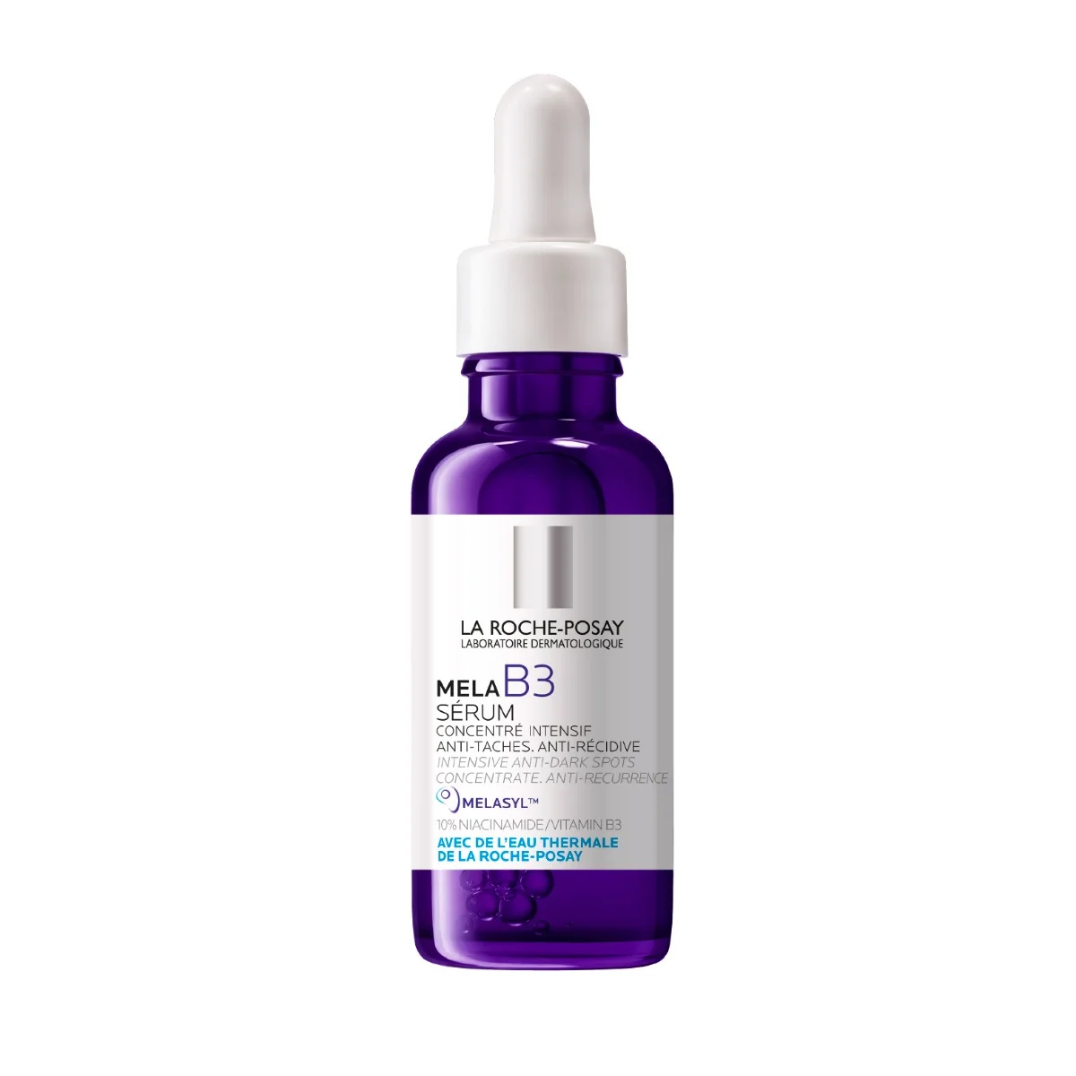 Ser concentrat intensiv pentru corectare pete pigmentare cu efect anti-recurenta pentru orice tip de ten Mela B3, 30ml, La Roche-Posay