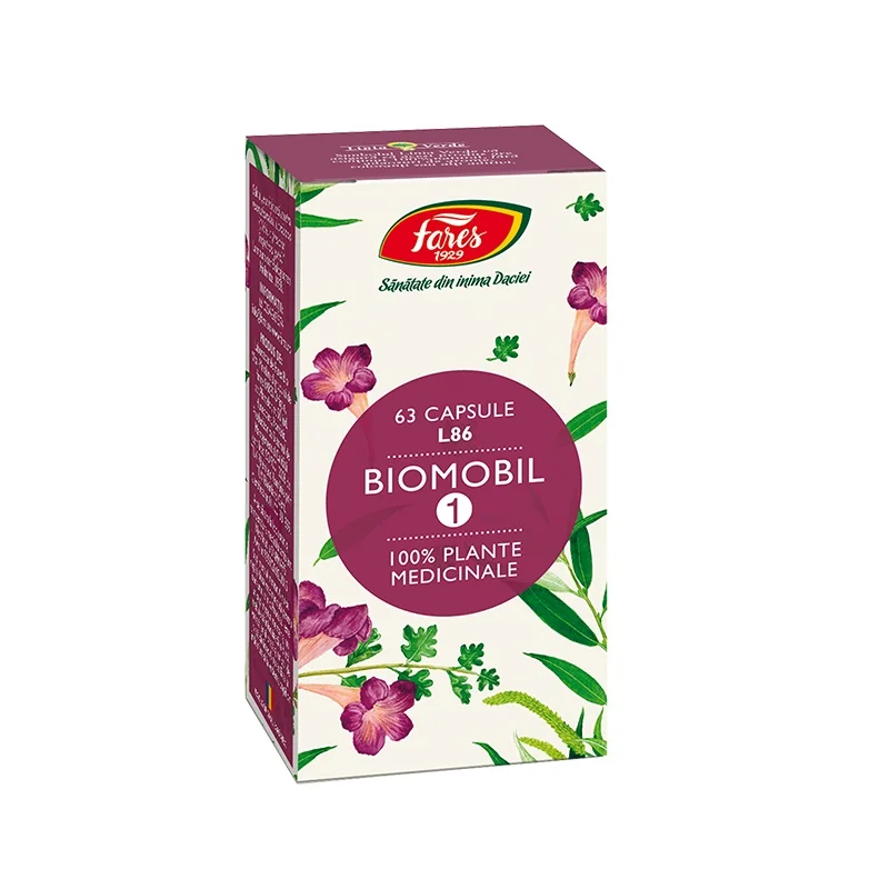 Biomobil 1 L86, 63 capsule, Fares