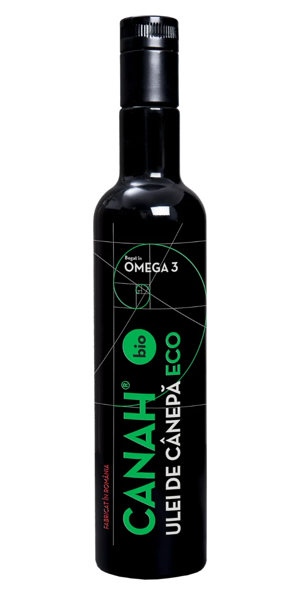 Ulei de canepa ECO, 500ml, Canah