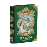 Ceai verde cu merisoare, capsuni si pepene galben Tea Book Vol 3, 100g, Basilur