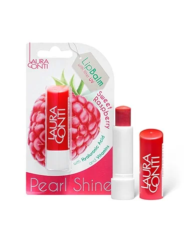 Balsam de buze hidratant si protector cu zmeura, 4.8g, Laura Conti