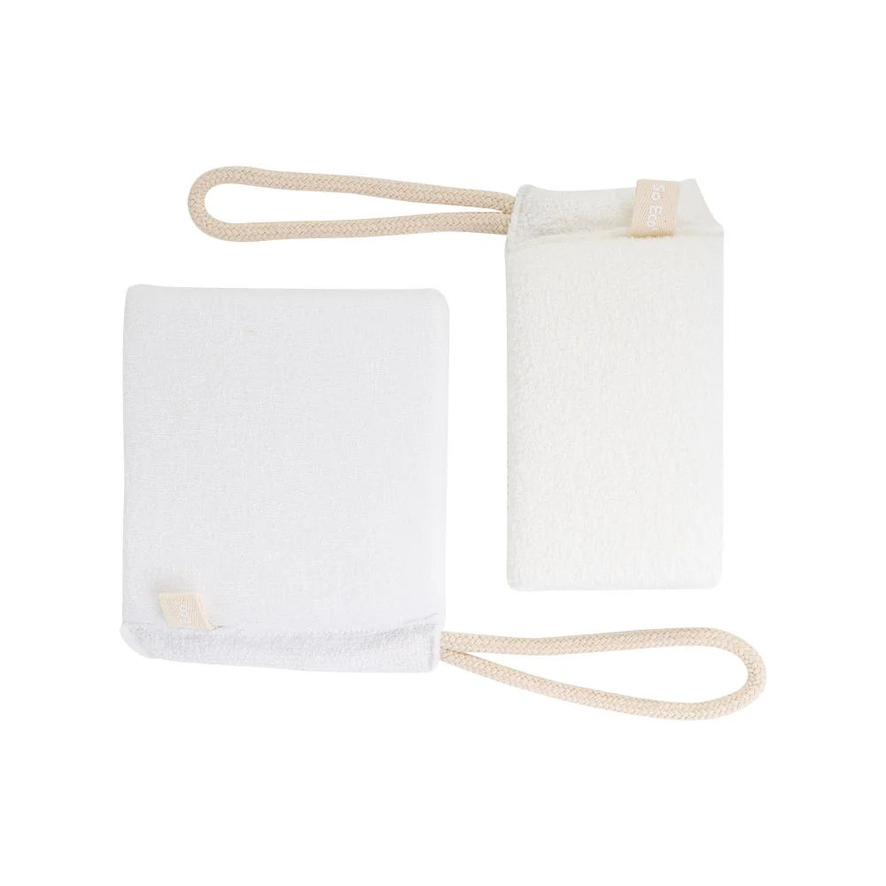 Set 2 bureti de baie ecologici exfolianti, 1 bucata, So Eco