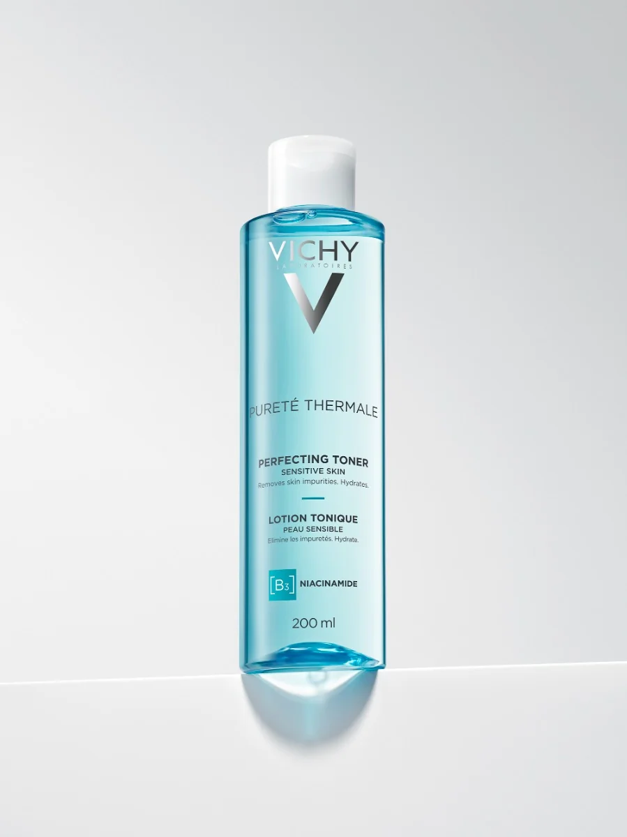 Lotiune tonica detoxifianta pentru ten sensibil Purete Thermale, 200 ml, Vichy