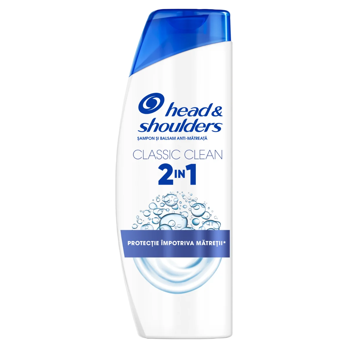 Sampon pentru par normal anti-matreata Classic Clean, 250ml, Head&Shoulders
