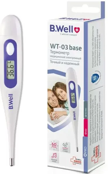 Termometru digital WT-03, 1 bucata, B.Well