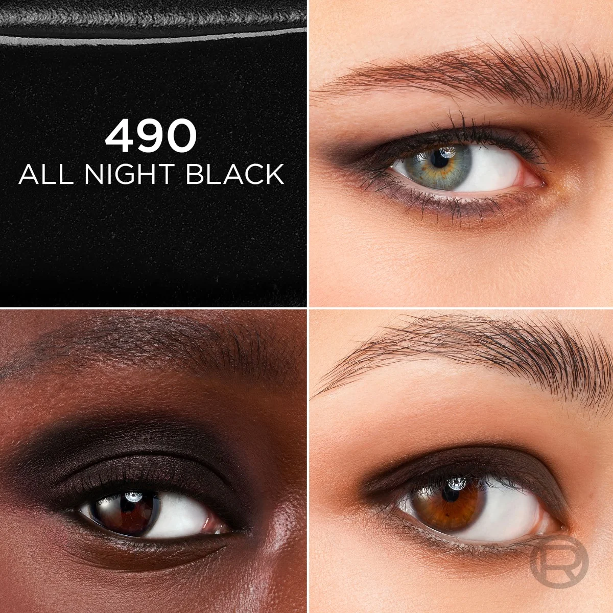 Fard de pleoape tip stick 490 All Night Black Le Shadow, 1.4g, L'Oreal Paris