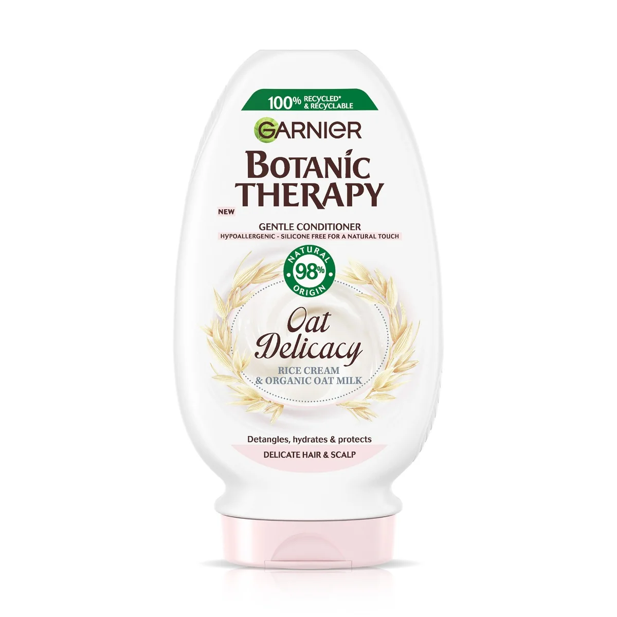 Balsam pentru par si scalp sensibil Oat Delicacy Botanic Therapy, 200ml, Garnier